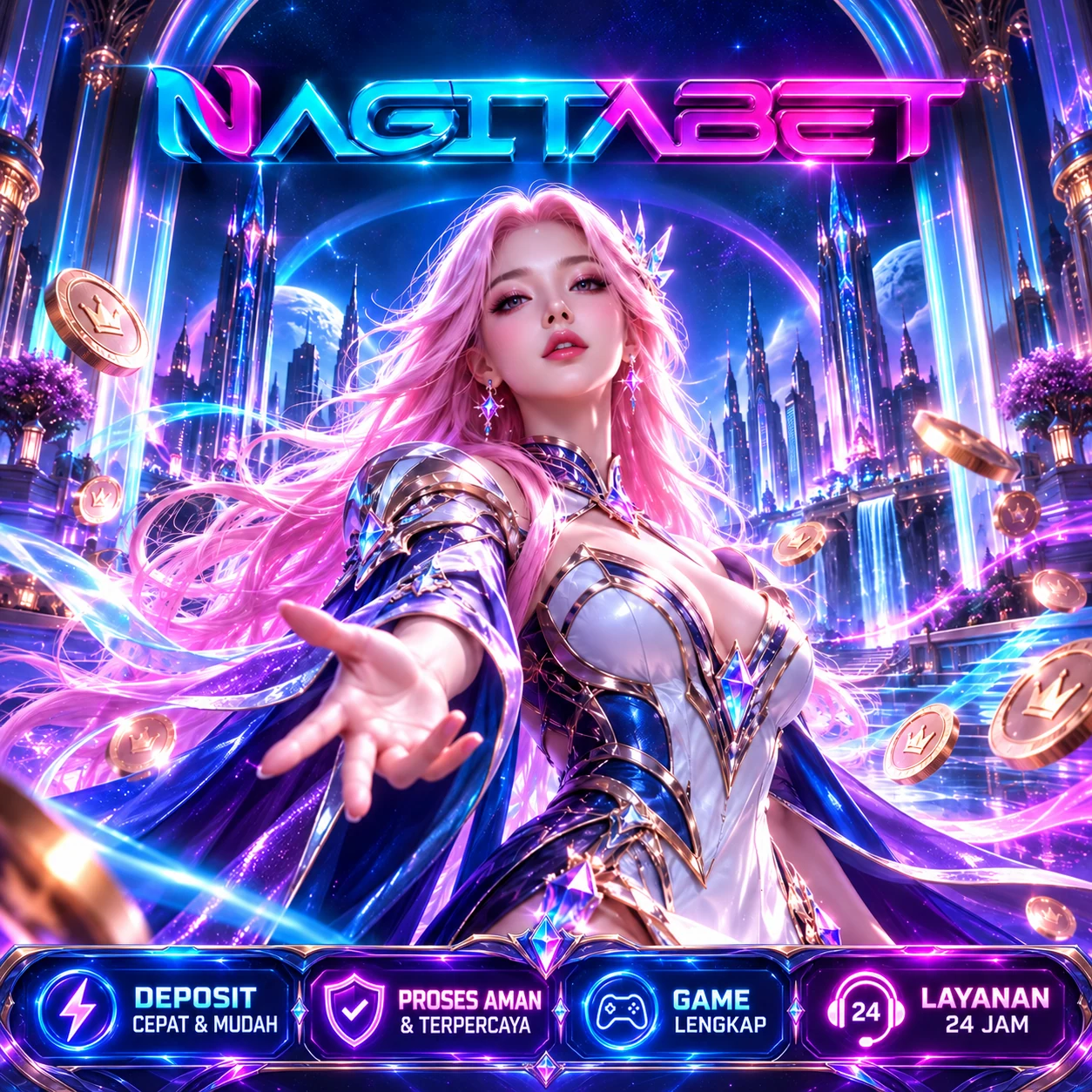 Ilustrasi NAGITABET Mega: Petualangan luas, strategi kecil yang bermakna